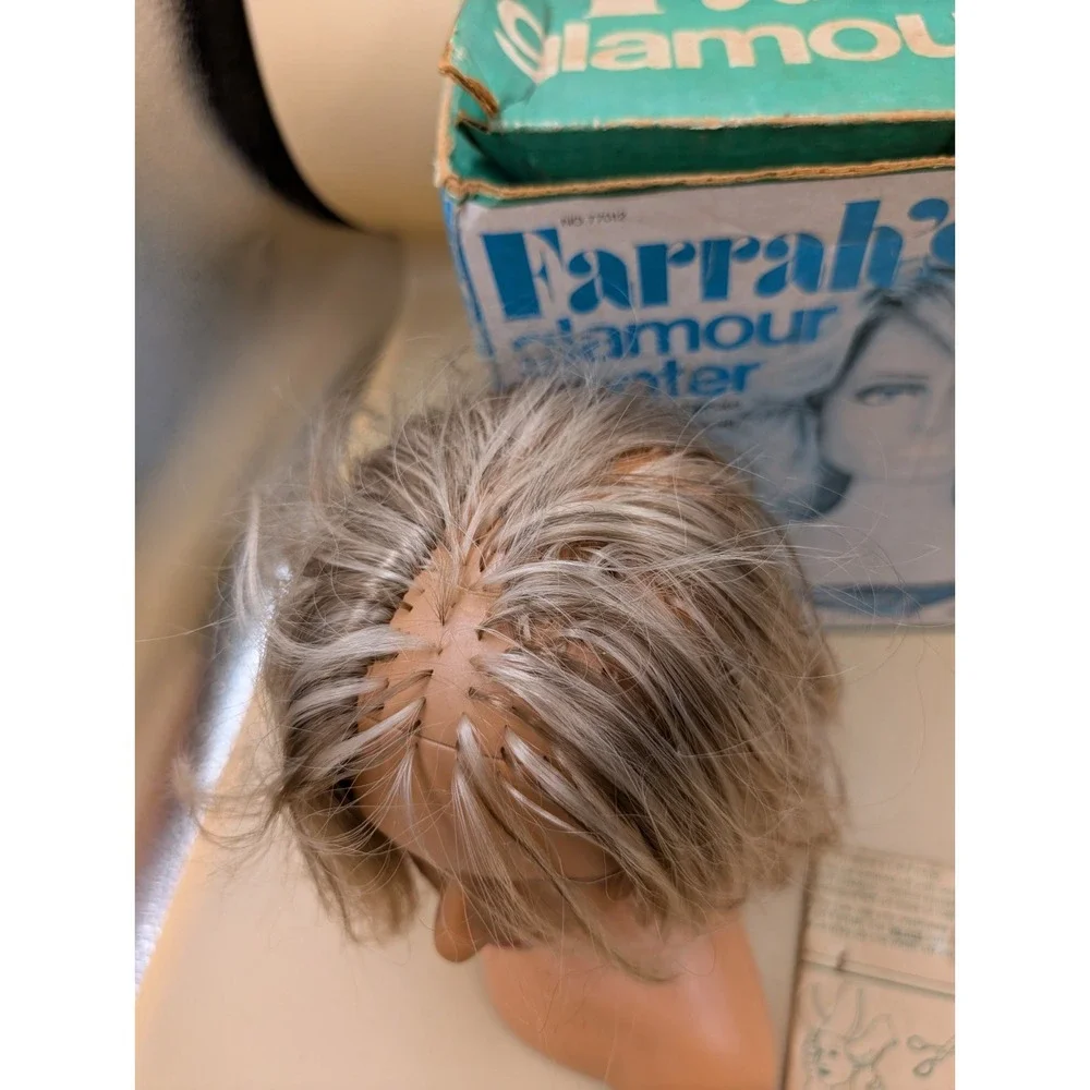 Farrah's Glamour Center 1977 Mego Beauty Head W Box No Accessories Vintage